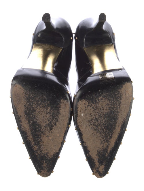 Gucci Patent Leather Studded Accents Pumps