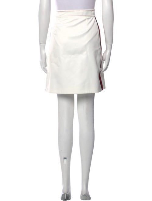 Gucci Embroidered Accent Knee-Length Skirt