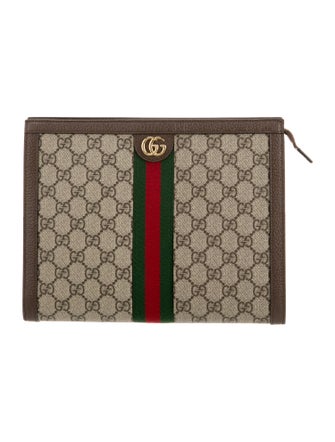 Gucci GG Supreme Cosmetic Bag