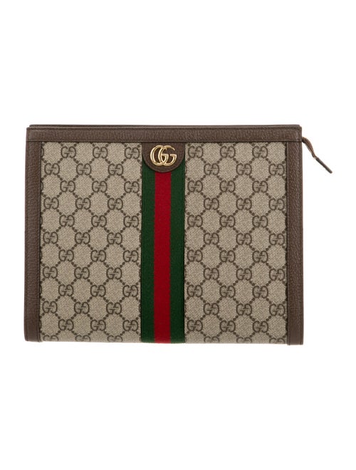 Gucci GG Supreme Cosmetic Bag