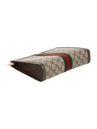 Gucci GG Supreme Cosmetic Bag