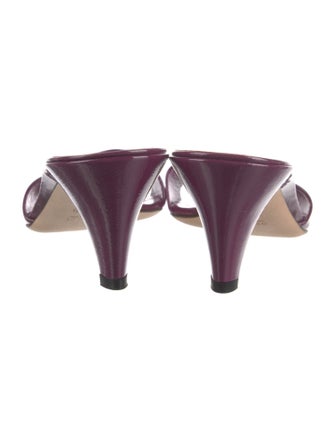 Gucci GG Logo Patent Leather Slides