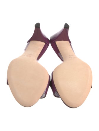 Gucci GG Logo Patent Leather Slides