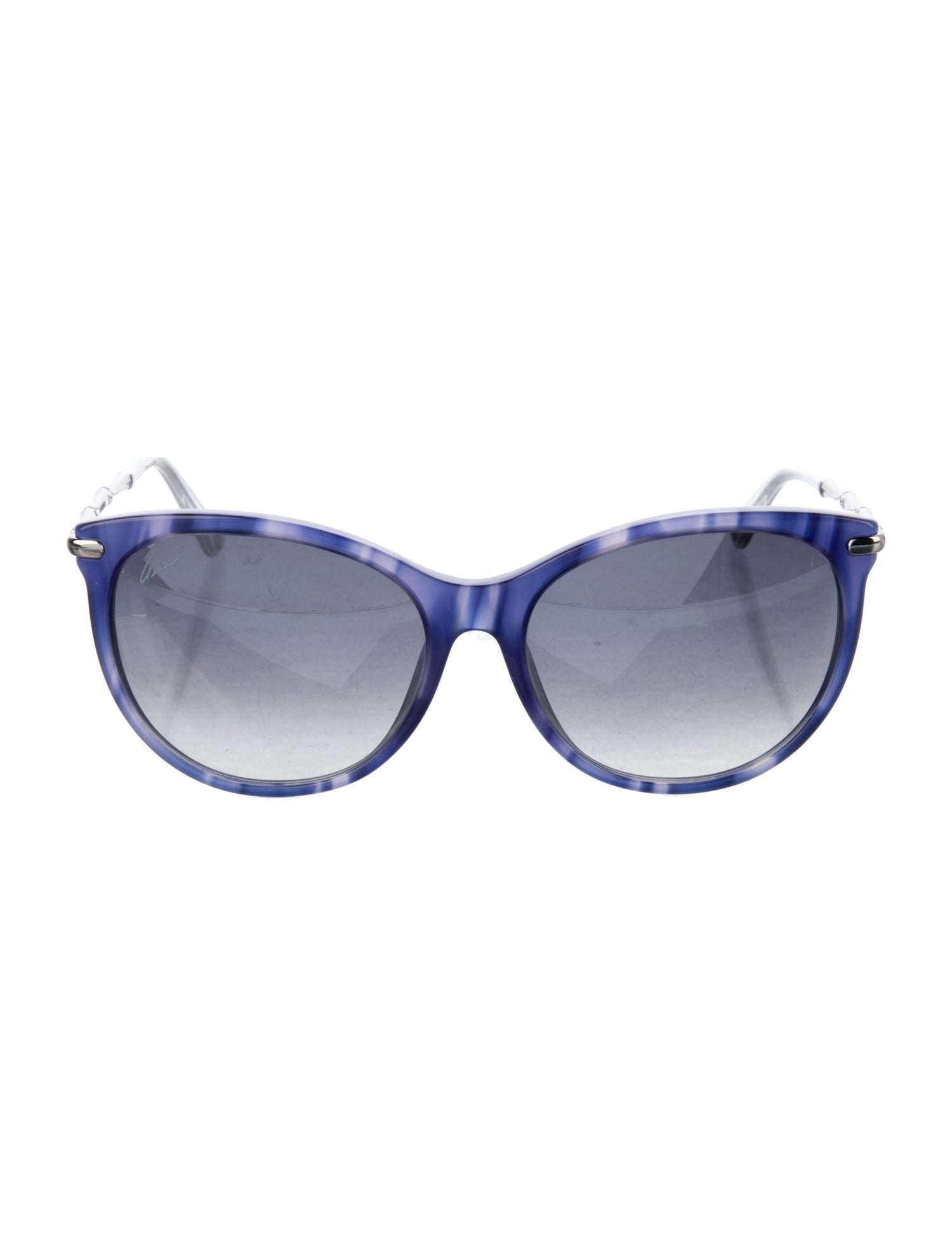 Gucci Interlocking G Logo Cat-Eye Sunglasses