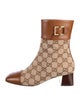 Gucci GG Canvas Canvas Boots