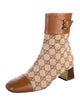 Gucci GG Canvas Canvas Boots