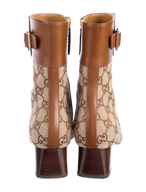Gucci GG Canvas Canvas Boots
