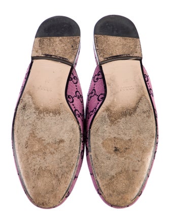 Gucci GG Canvas Canvas Mules