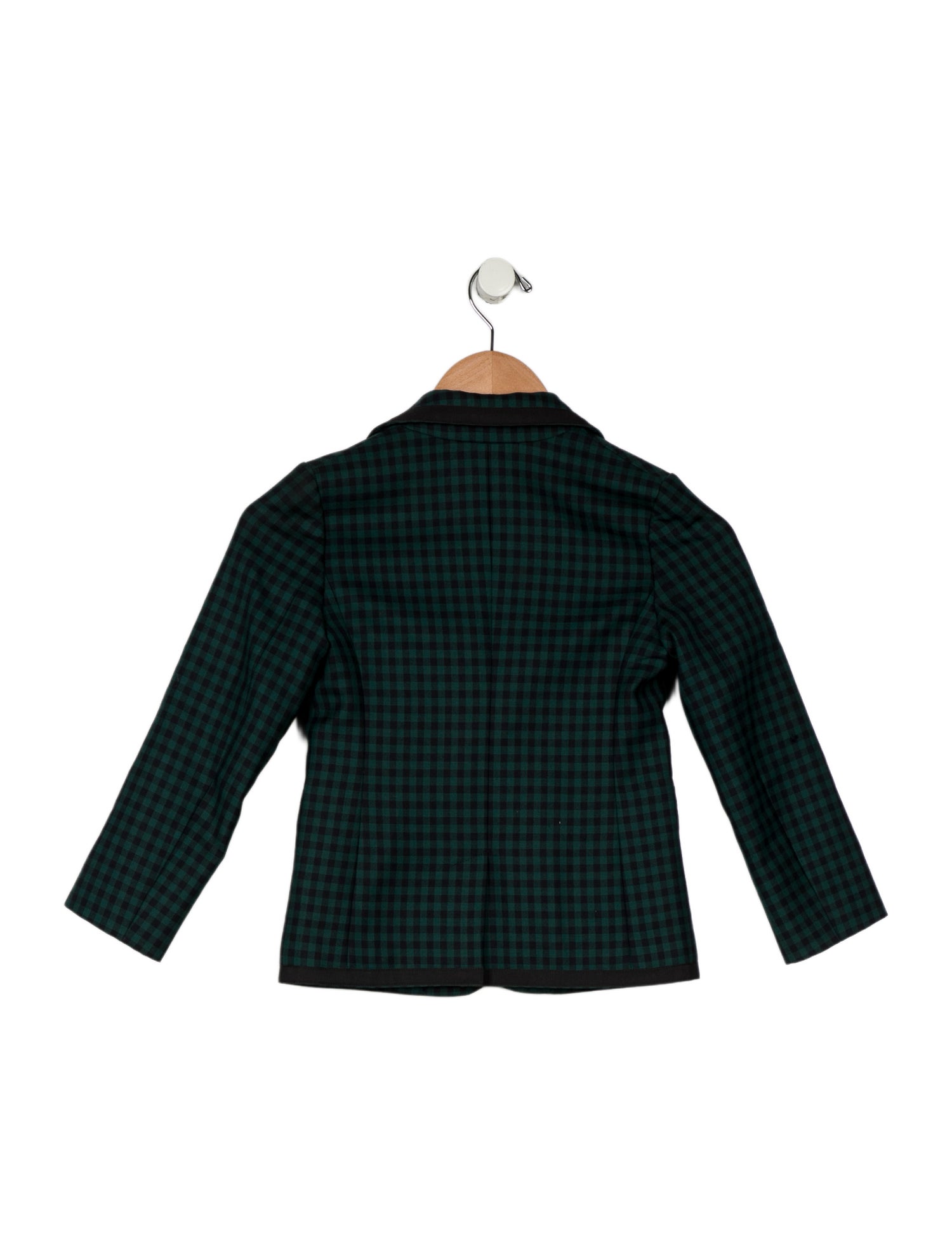 Gucci Boys' Checkered Blazer