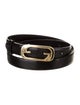 Gucci Interlocking G Logo Skinny Belt