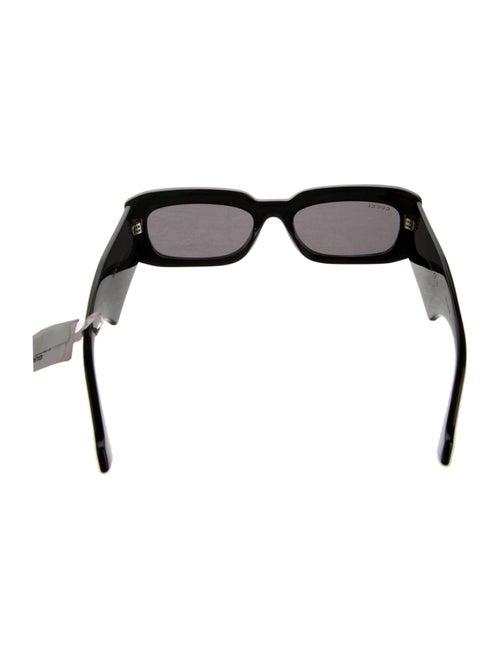 Gucci Web Accent Square Sunglasses