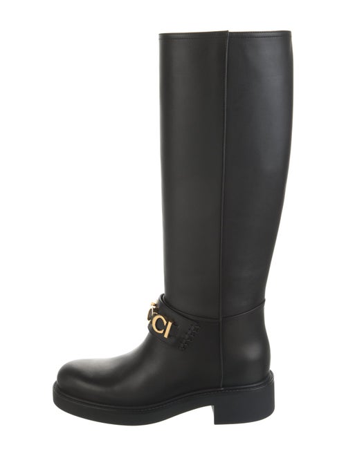 Gucci Leather Riding Boots
