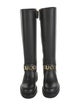 Gucci Leather Riding Boots