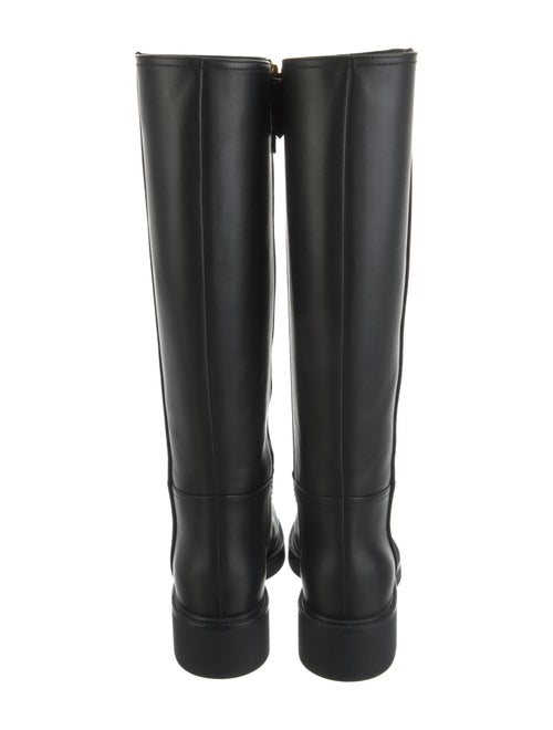 Gucci Leather Riding Boots