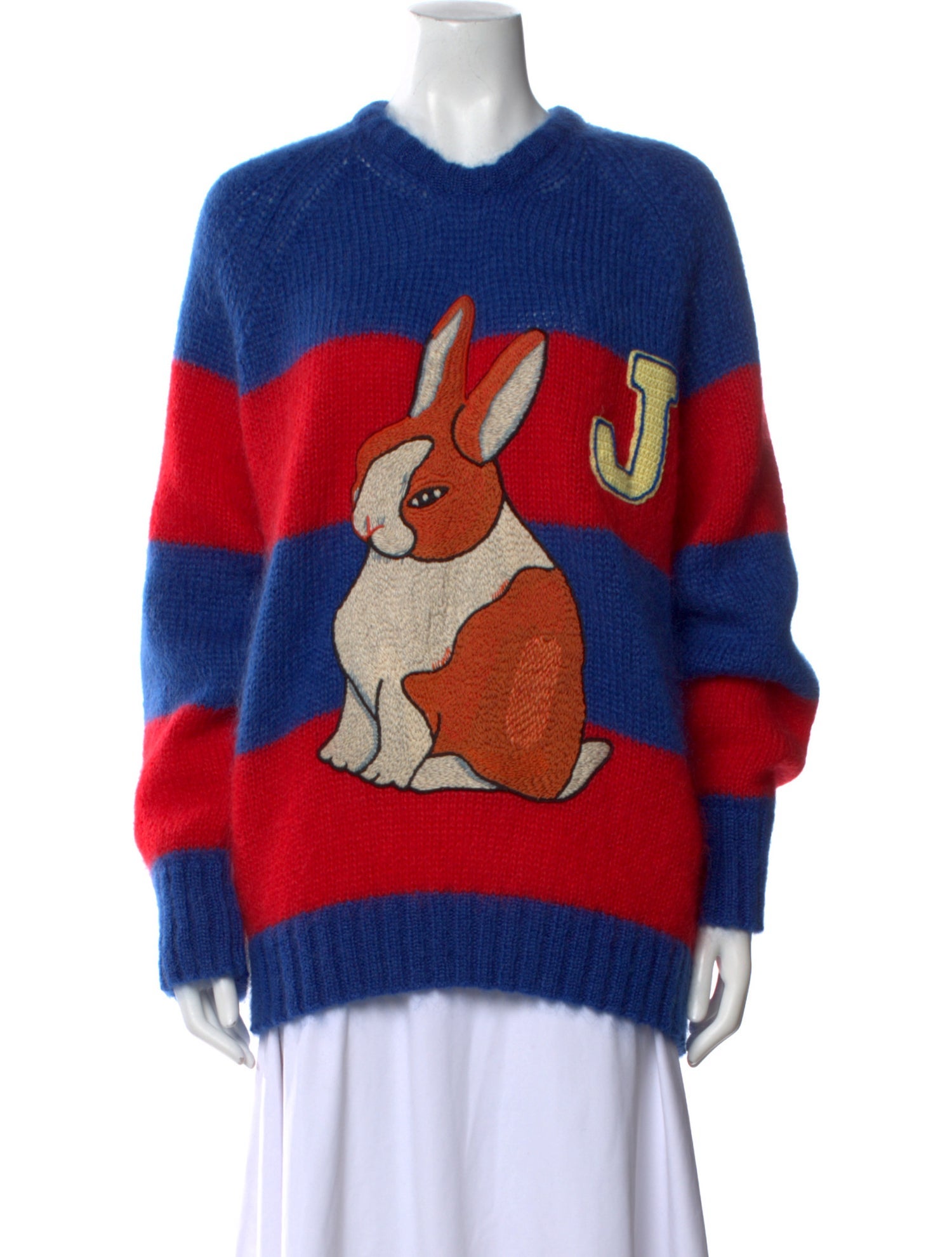 Gucci Mohair Printed Pullover w/ Tags