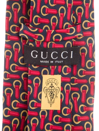 Gucci Printed Silk Tie