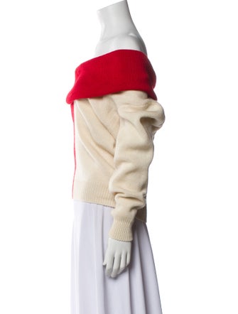 Gucci Wool Colorblock Pattern Sweater