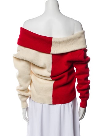 Gucci Wool Colorblock Pattern Sweater