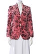 Gucci 2016 Floral Print Blazer