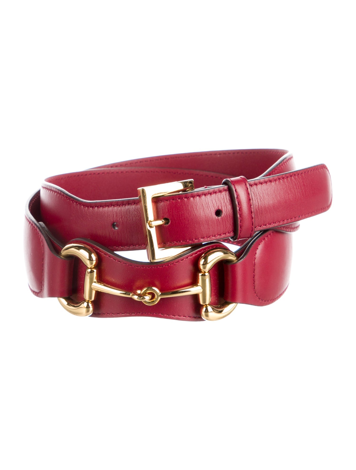 Gucci Horsebit Accent Leather Belt Kit
