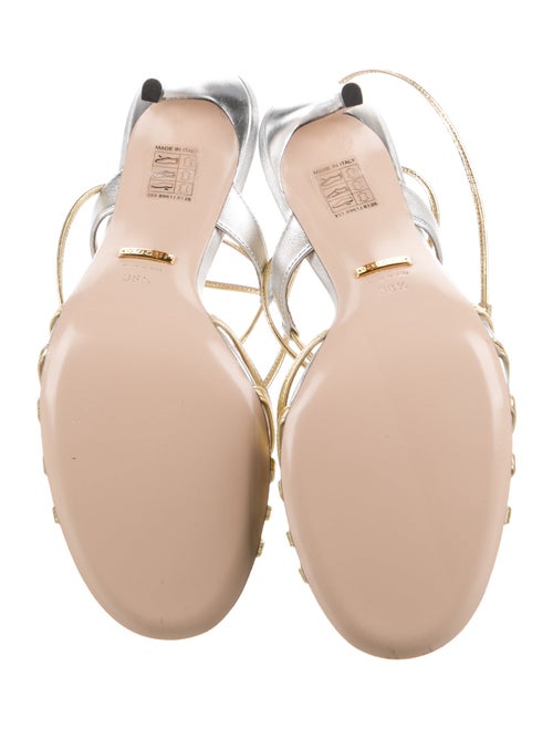 Gucci Horsebit Accent Leather Sandals