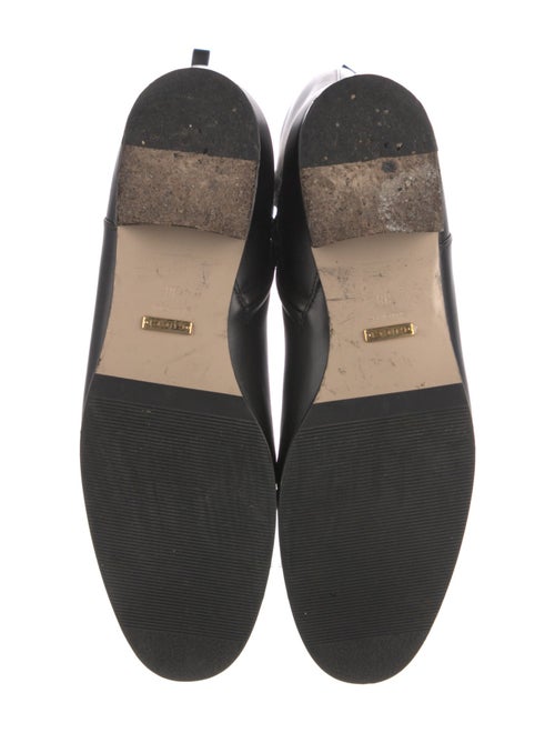 Gucci Double G Logo Leather Riding Boots