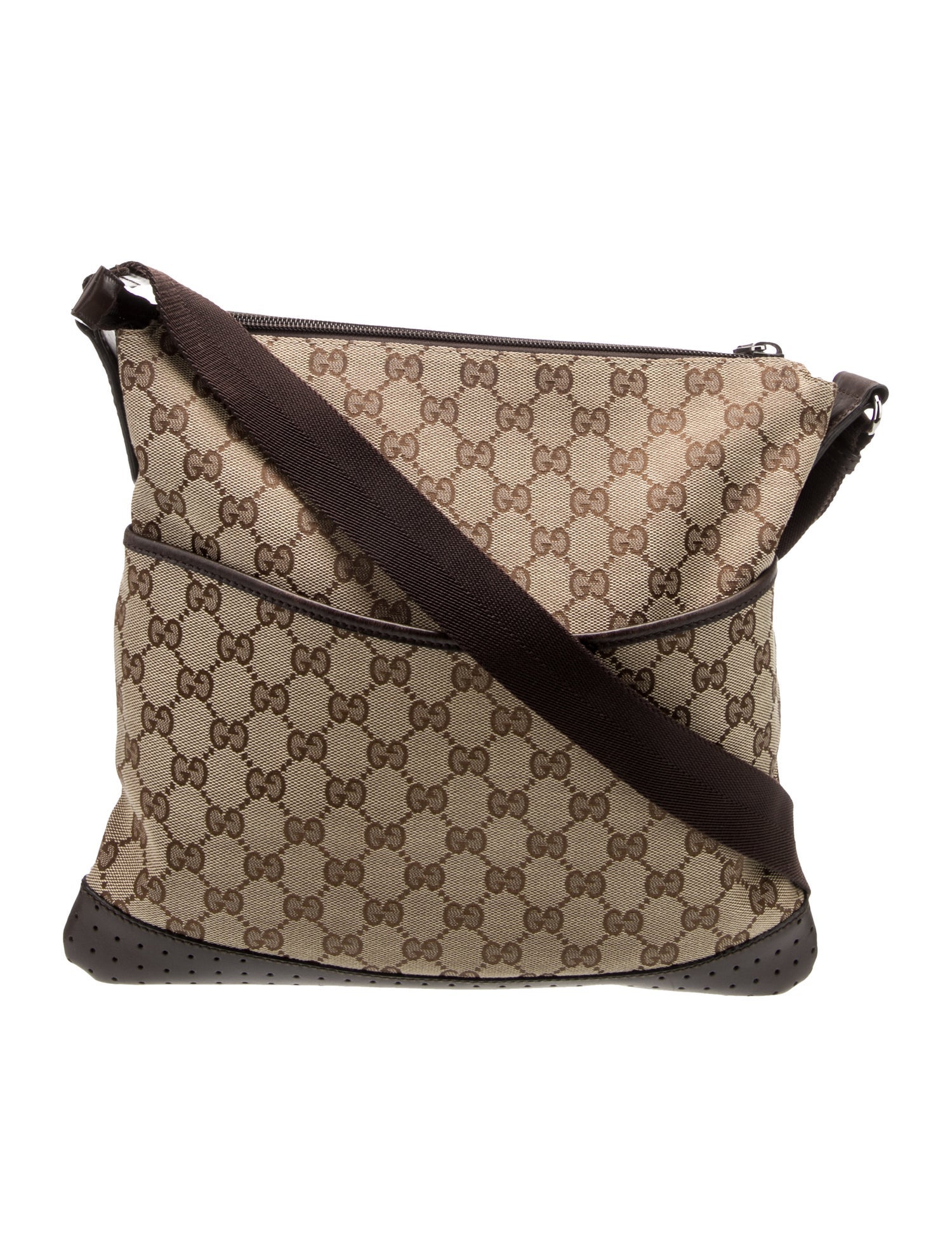 Gucci GG Canvas Messenger Bag