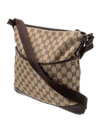 Gucci GG Canvas Messenger Bag