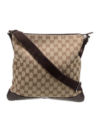 Gucci GG Canvas Messenger Bag