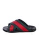 Gucci Web Accent Rubber Slides
