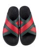 Gucci Web Accent Rubber Slides