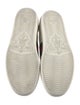 Gucci Web Accent Leather Sneakers
