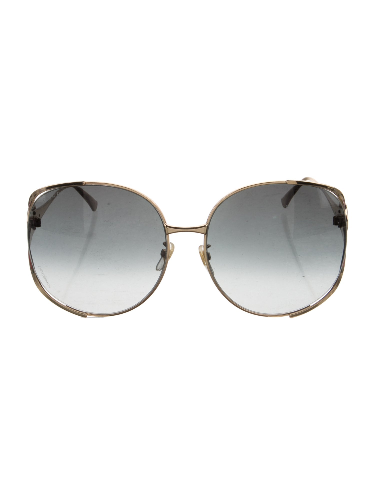 Gucci Web Accent Oversize Sunglasses