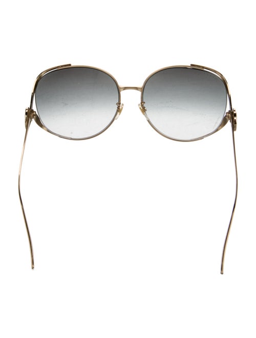 Gucci Web Accent Oversize Sunglasses