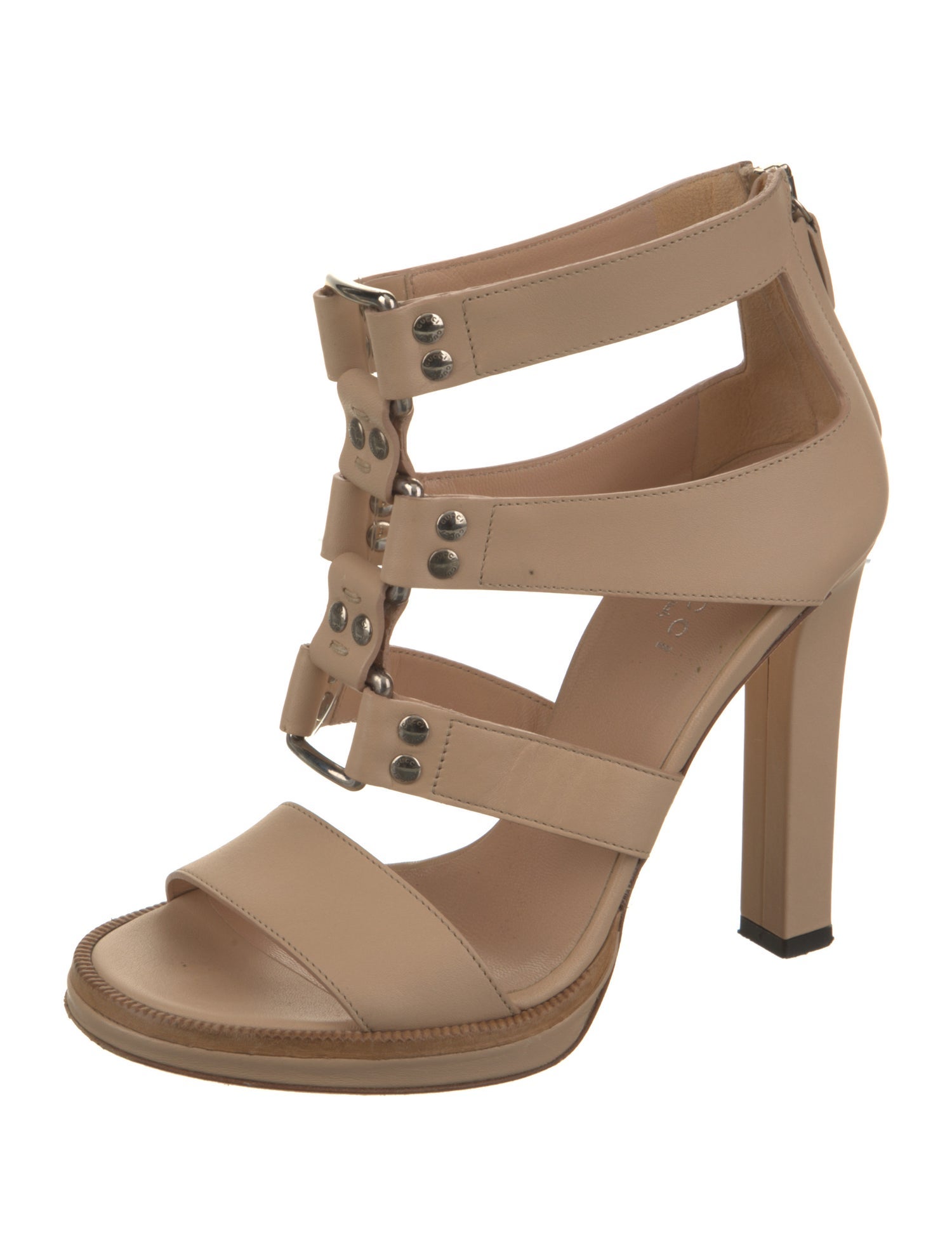 Gucci Leather Gladiator Sandals