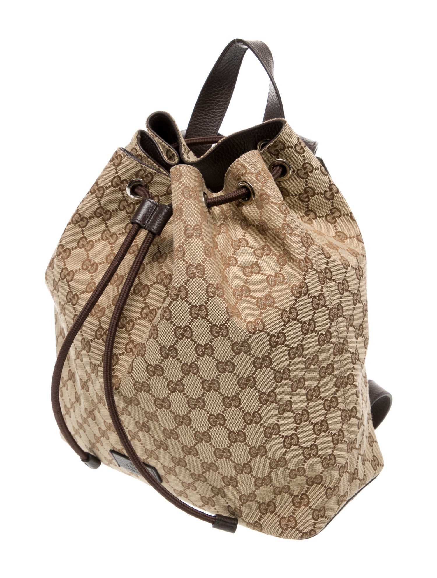 Gucci GG Canvas Bucket Bag