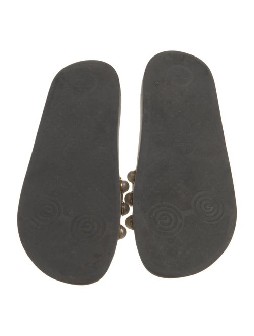 Gucci GG Supreme Studded Accents Slides
