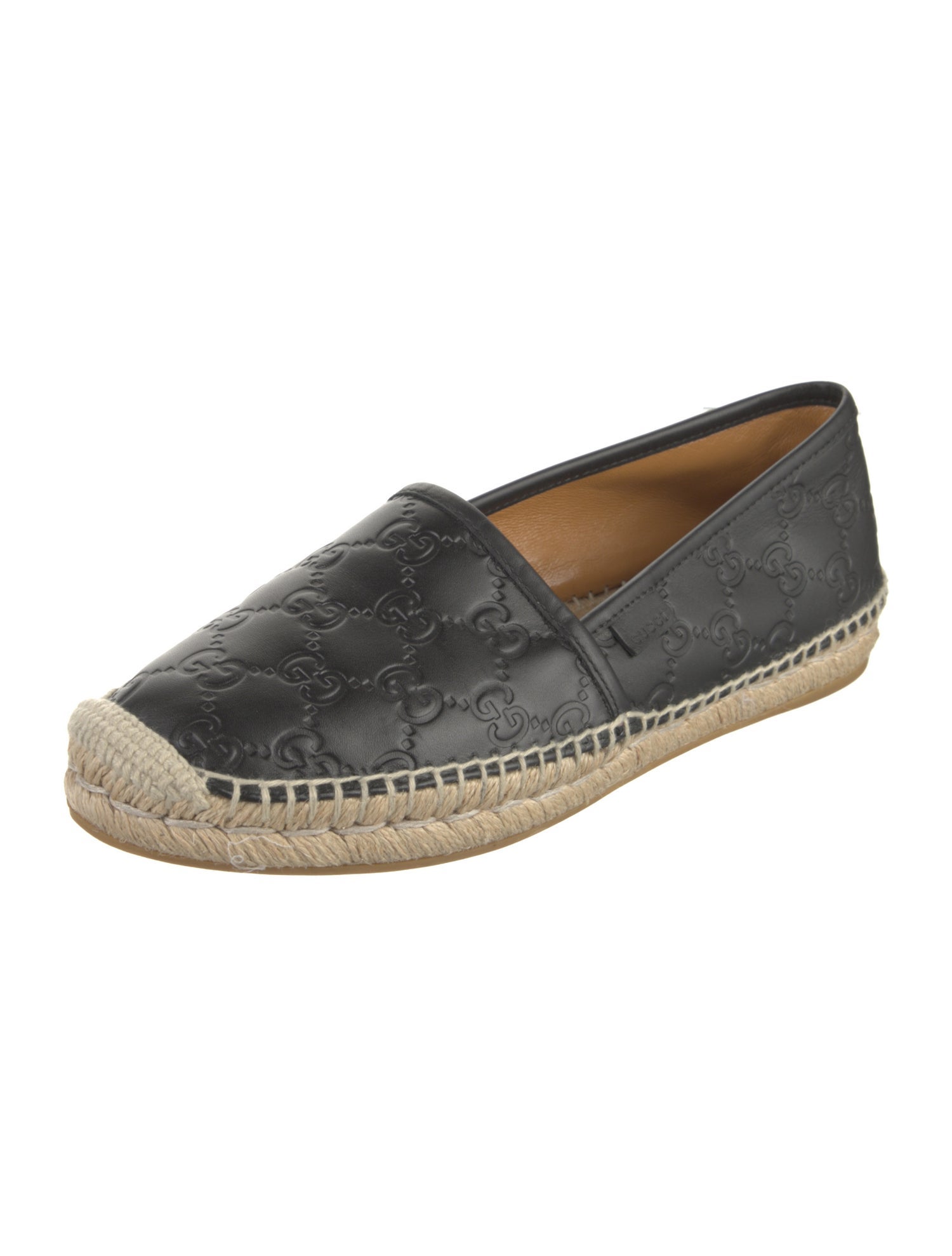 Gucci GG Signature Leather Espadrilles