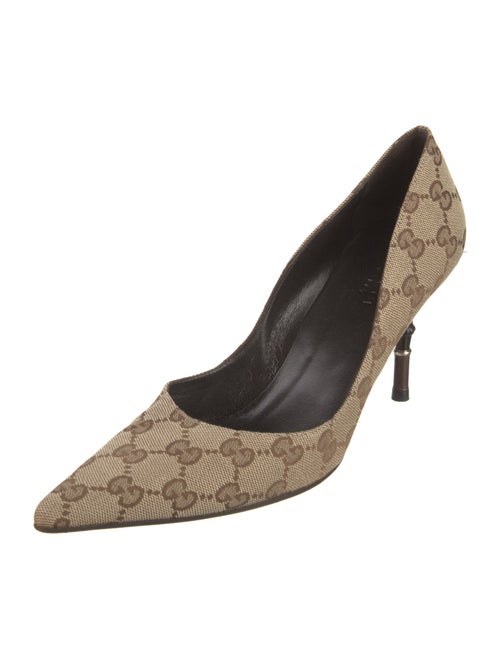 Gucci GG Canvas Canvas Pumps