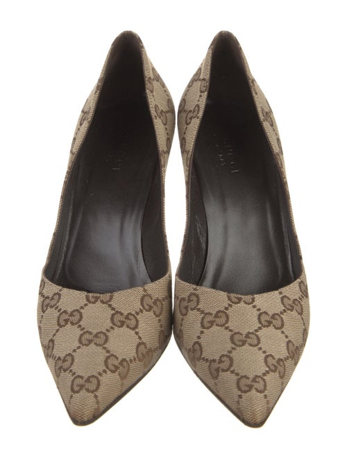 Gucci GG Canvas Canvas Pumps