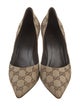 Gucci GG Canvas Canvas Pumps