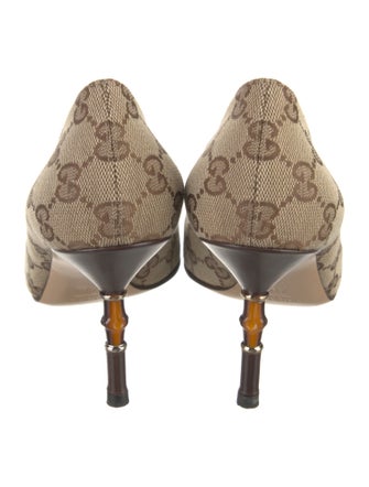 Gucci GG Canvas Canvas Pumps