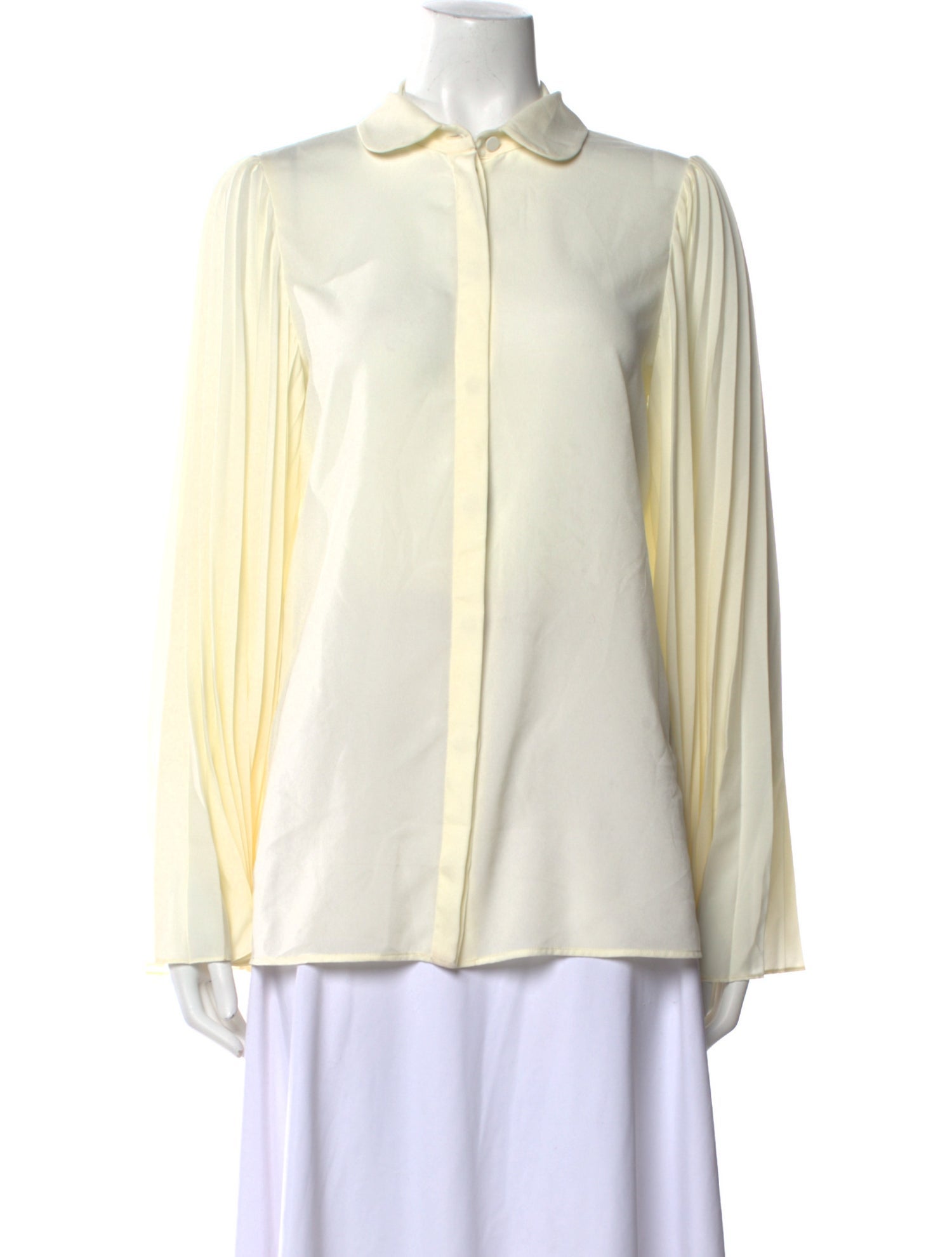 Gucci Long Sleeve Button-Up Top