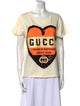 Gucci Graphic Print Scoop Neck T-Shirt