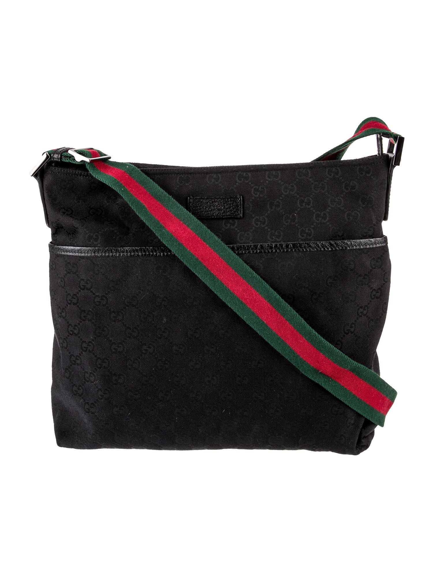 Gucci GG Canvas Messenger Bag Vintage
