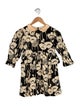 Gucci Kid's Poppy Print Dress