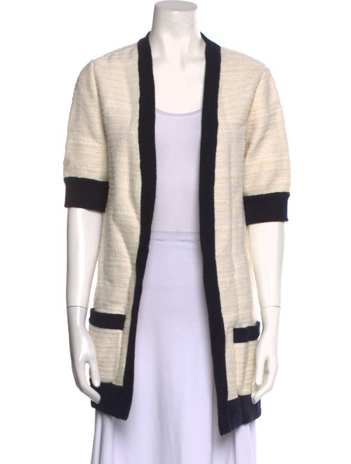 Gucci Striped Open Front Sweater