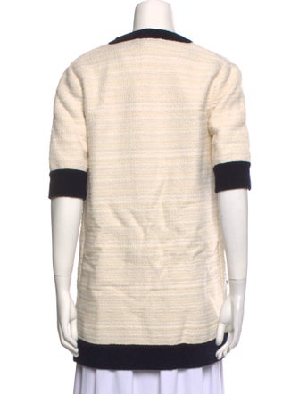 Gucci Striped Open Front Sweater