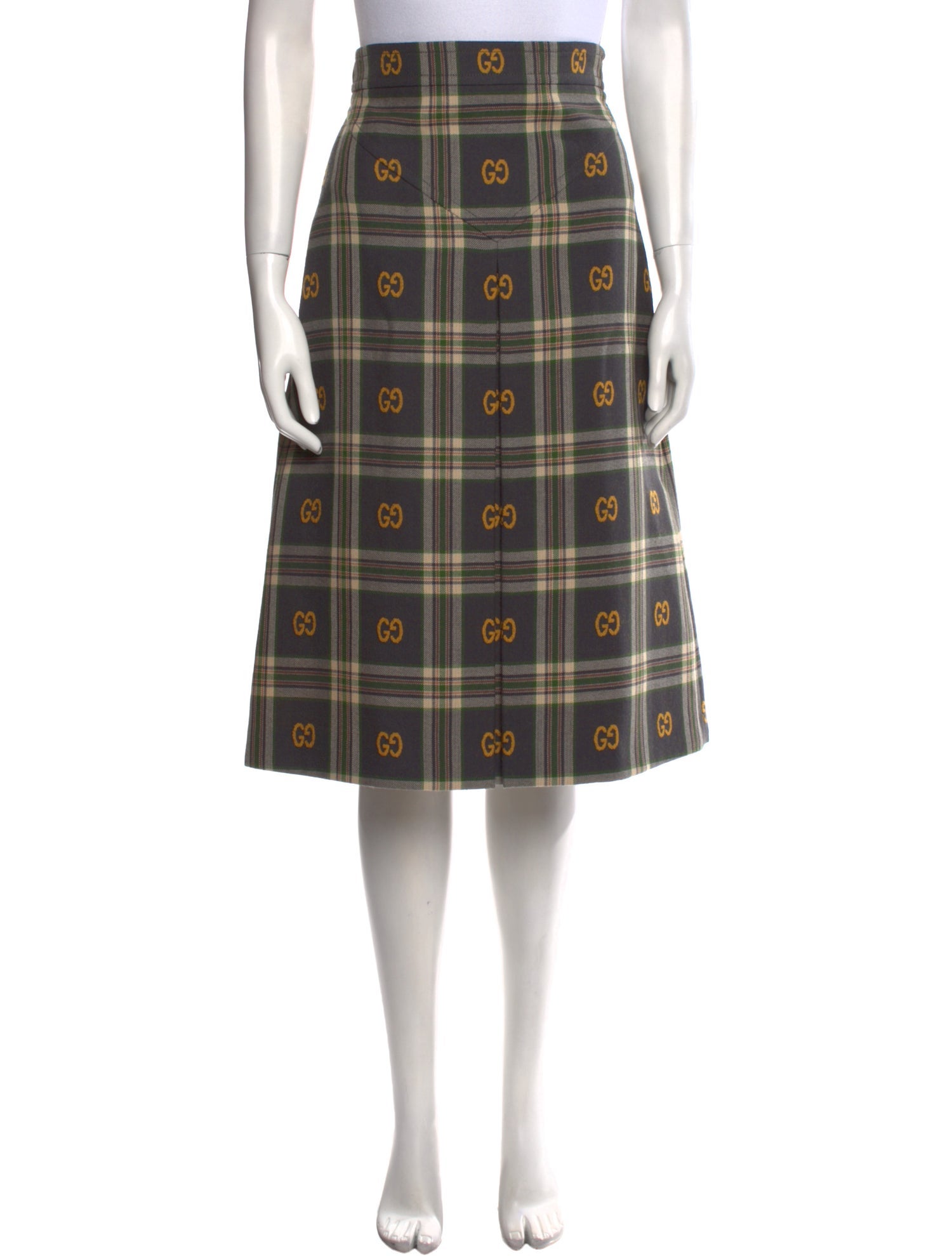 Gucci Wool Knee-Length Skirt w/ Tags