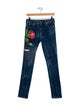 Gucci Mid-Rise Skinny Leg Jeans